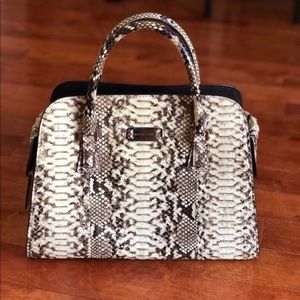 Michael Kors Python Skin Collector’s Gia Satchel